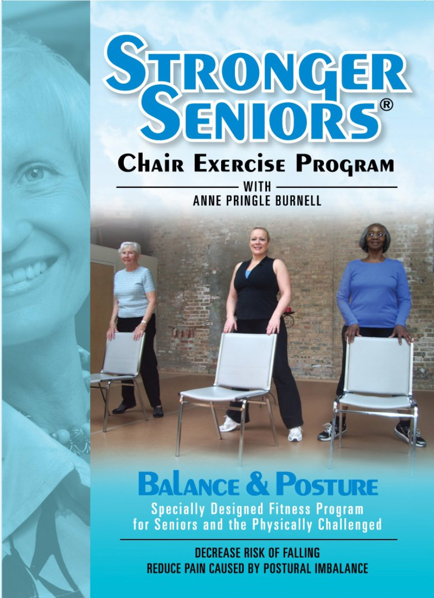 Balance Exercise DVD - Balance and Posture Program - Stronger Seniors Chair Exercise Programs