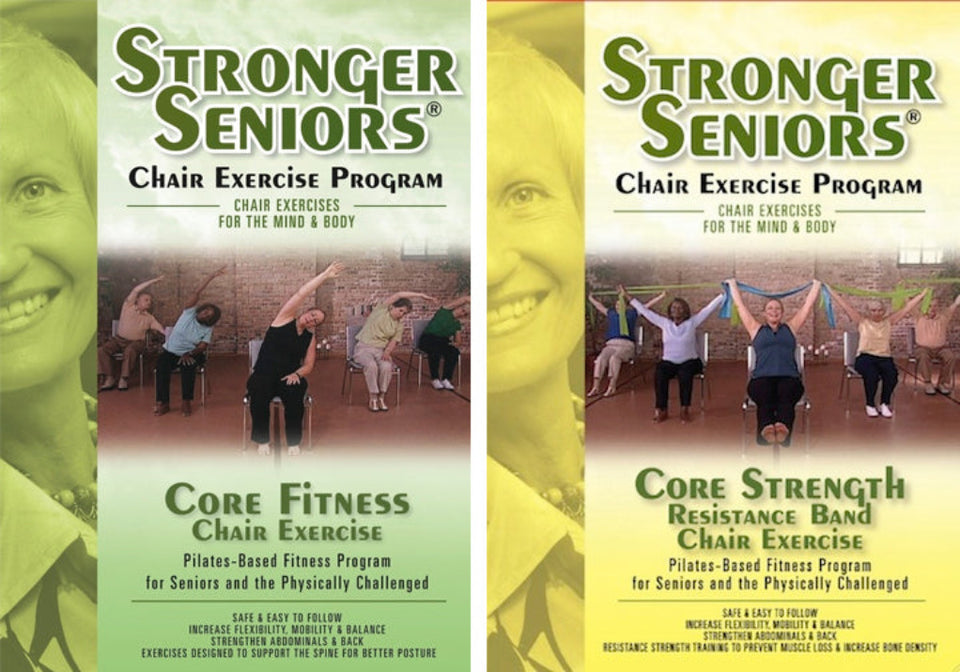 Chair Pilates DVD Package – Stronger Seniors Chair Exercise Programs