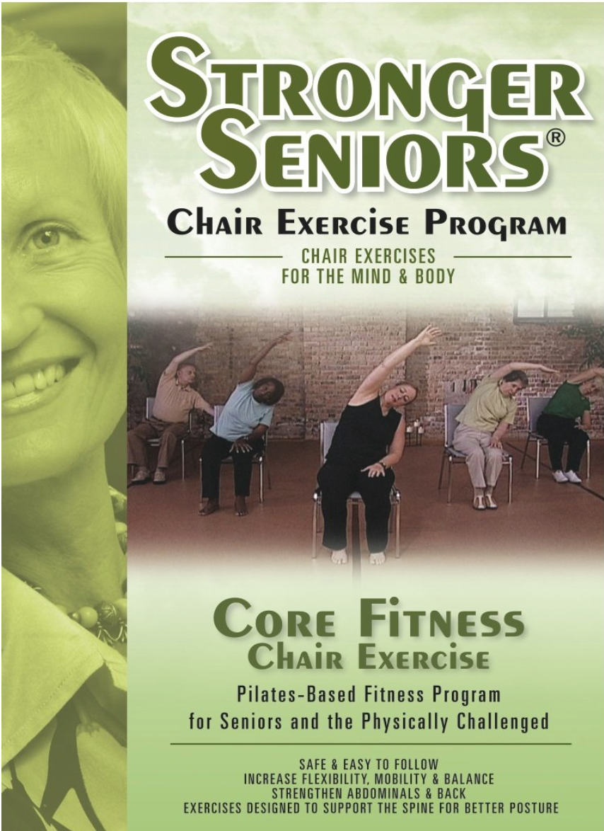 Core Fitness Chair Exercise DVD Video Program – Stronger Seniors Chair  Exercise Programs